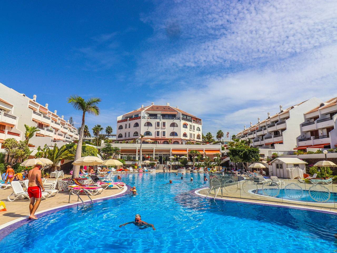 Villa avec terrasse et piscine à Playa de las Américas in Playa del Búnker (Arona), Arona