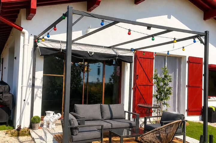 Maison de vacances pour 6 personnes, avec piscine à Ahetze