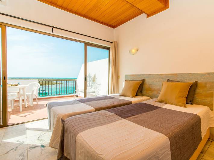 Studio für 2 Personen, mit Meerblick und Terrasse sowie Seeblick in Portugal - 2
