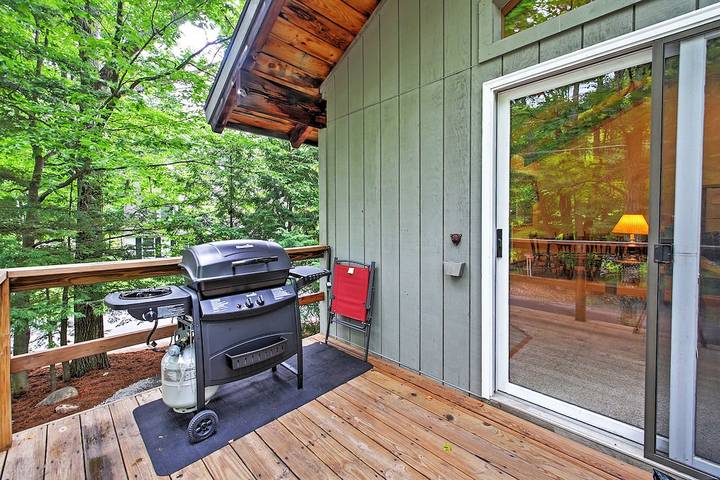 Vacation rental for 6 people, with hot tub and balcony as well as pool in Lincoln (NH)