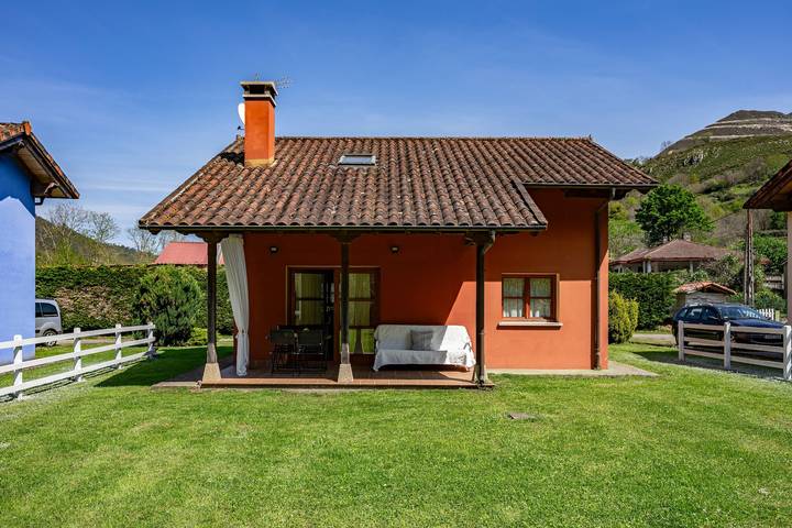 Casa de vacaciones para 7 personas, con Jardín en Asturias