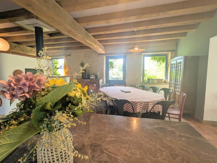 Gîte pour 13 personnes, avec jardin dans Parc naturel régional de la Brenne - 2