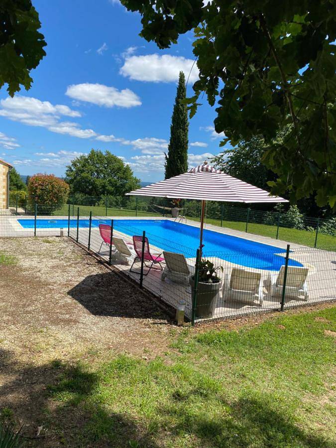 Maison de vacances pour 6 personnes, avec jardin ainsi que vue et piscine - 1