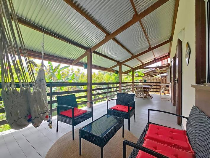 Maison de vacances pour 4 personnes, avec terrasse et jardin dans Guyane française - 3