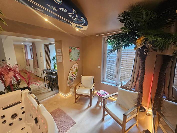 Appartement de vacances pour 2 personnes, avec jacuzzi
