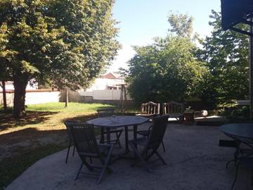 Location de vacances pour 6 personnes, avec jardin à Peschadoires