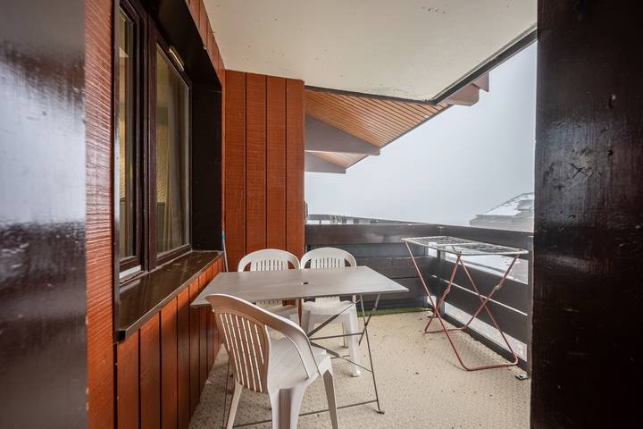 Geheel appartement, Appartement 'Séjour À La Montagne - Éperviere' met Uitzicht op de Bergen, Gedeeld Zwembad en Balkon in La Plagne, La Plagne-Tarentaise
