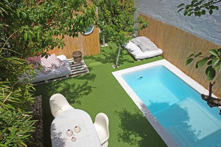 Finca für 3 Personen, mit Terrasse und Pool sowie Garten, mit Haustier in Barcelona - 4