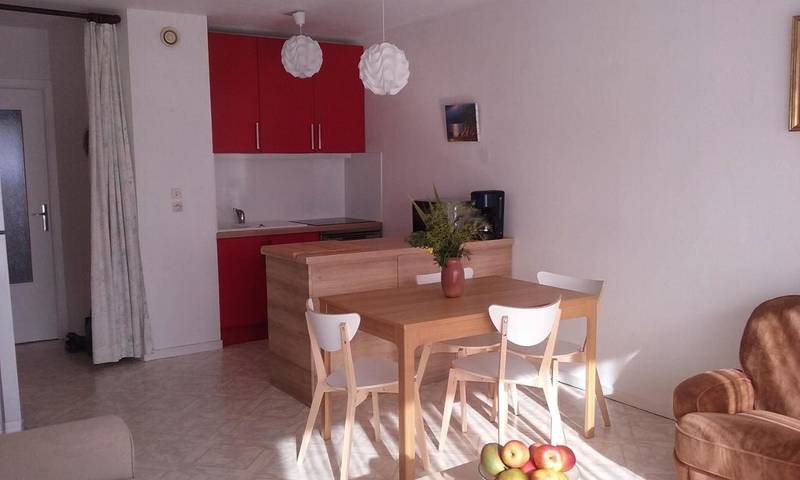 Gîte pour 4 personnes, avec vue et terrasse dans Plage du Val Fleuri