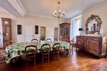 Gîte pour 12 personnes, avec jardin et balcon à Allassac