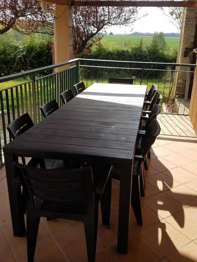 Location de vacances pour 10 personnes, avec jardin ainsi que terrasse et vue, animaux acceptés à Saint-Sulpice-la-Pointe - 2