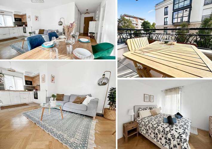 Gîte pour 4 personnes, avec vue et balcon à Eaubonne - 2