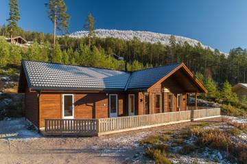 Villa für 6 Personen, mit Terrasse und Garten in Norwegen