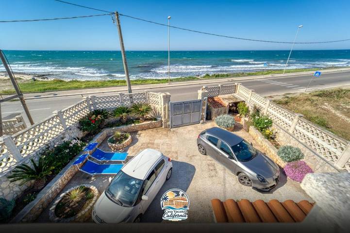 Ferienhaus mit Meerblick für 4 Personen, mit Garten und Ausblick