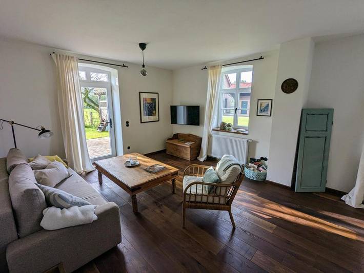 Ferienwohnung für 2 Personen, mit Terrasse und Garten sowie Ausblick in Greven - 3