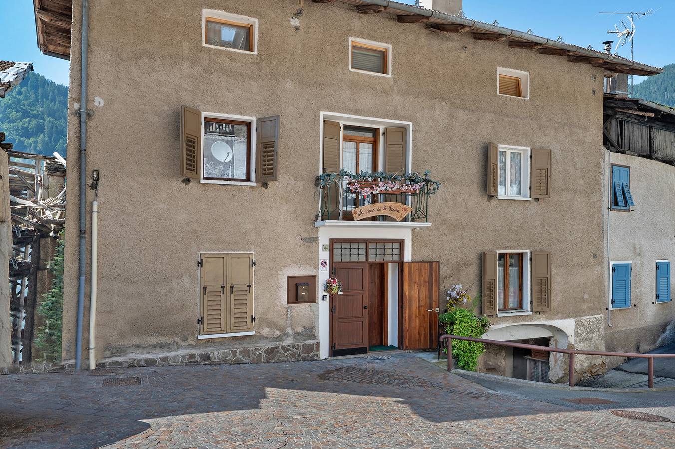 Casa vacanze 'Casa della Rosina' con vista sulle montagne in Bresimo, Gruppo Ortles-Cevedale