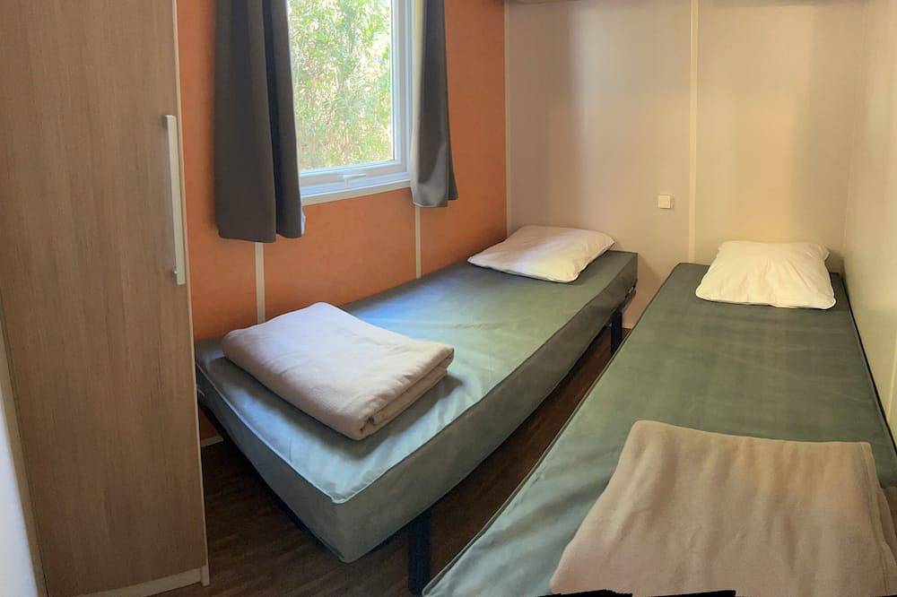 Mobil Home Camping Ile du Rhin en Alsace in Biesheim, Colmar region