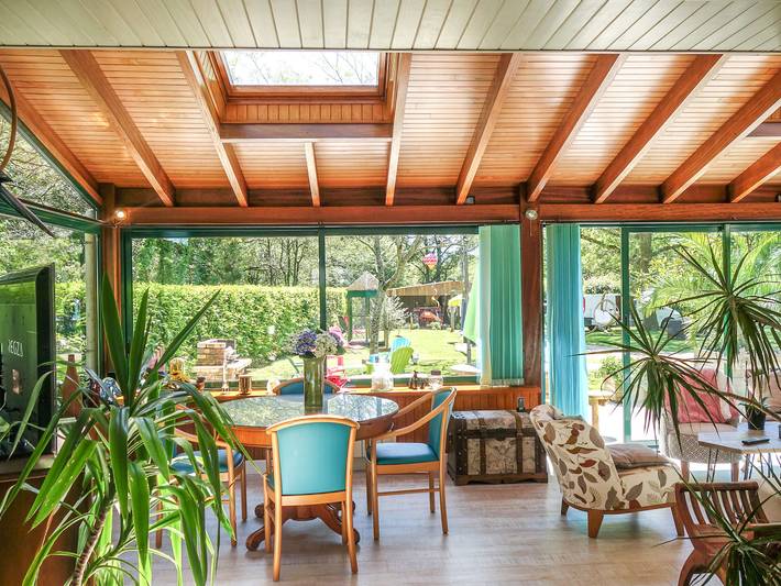 Location de vacances pour 7 personnes, avec jardin ainsi que terrasse et vue à Ploemel - 3