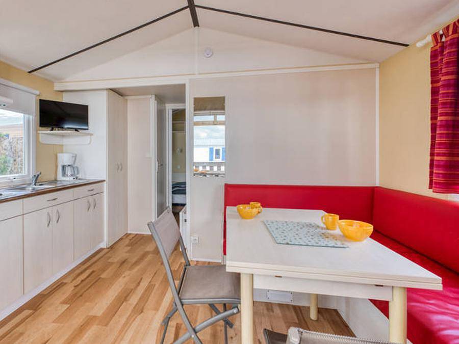 Camping Le Pavillon Bleu  - Mobilhome 4 personas - Eco 2 Dormitorios in L'Aiguillon-la-Presqu'île, Vandea
