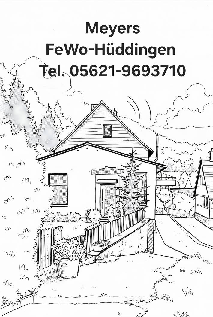 Ferienwohnung für 2 Personen, mit Garten in Bad Wildungen