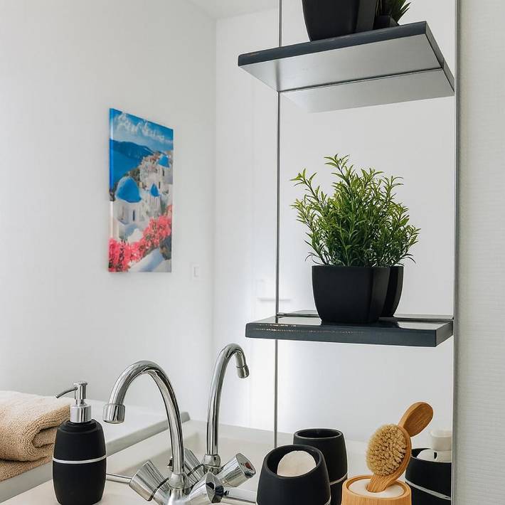 Gîte pour 2 personnes, avec jardin ainsi que balcon et vue dans Lac de Maine - 4