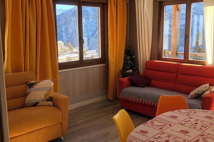 Ganze Wohnung, Logement 6 Pers sur les Pistes de Skis vue Panoramique in Orcières, Nationalpark Écrins
