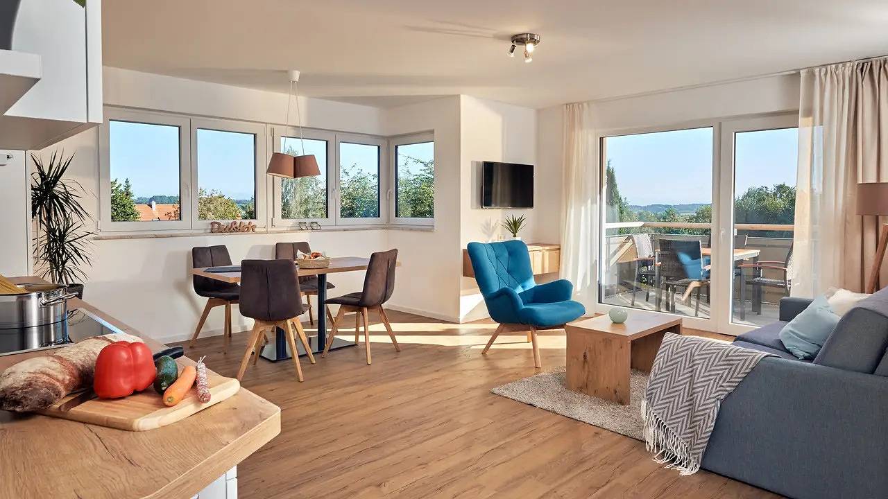 Ganze Ferienwohnung, Ferienwohnung für 4 Personen (71 m²) in Oberteuringen in Oberteuringen, Region Bodensee-Oberschwaben
