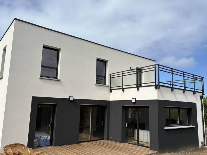 Maison de vacances pour 9 personnes, avec balcon et jardin, adapté aux familles en Cotes-d'Armor