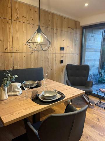 Hütte für 2 Personen, mit Terrasse und Garten sowie Sauna und Ausblick in Grünten