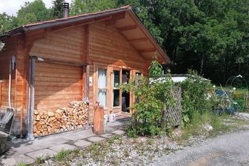 Chalet für 7 Personen, mit Garten und Pool sowie Sauna, mit Haustier im Berner Oberland