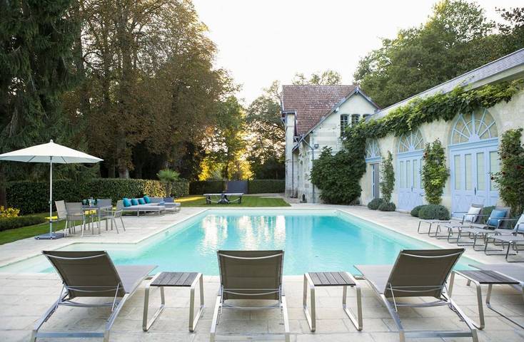 Château pour 15 personnes, avec jardin et terrasse en Indre-et-Loire - 3
