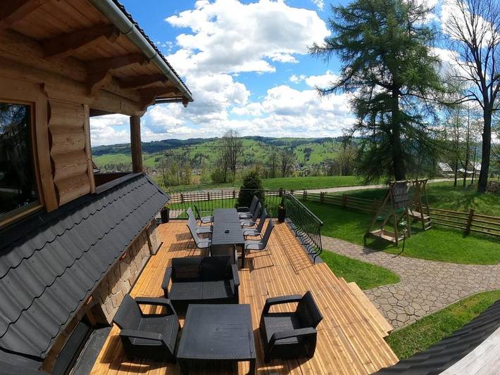 Gîte pour 23 personnes, avec jardin ainsi que piscine et vue, adapté aux familles à Poronin - 3