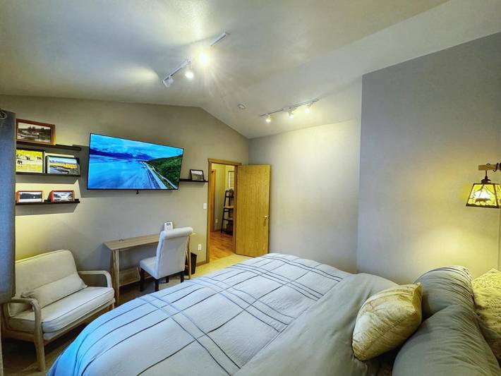 Alojamiento y desayuno para 2 personas, con jardín y vistas en Alaska