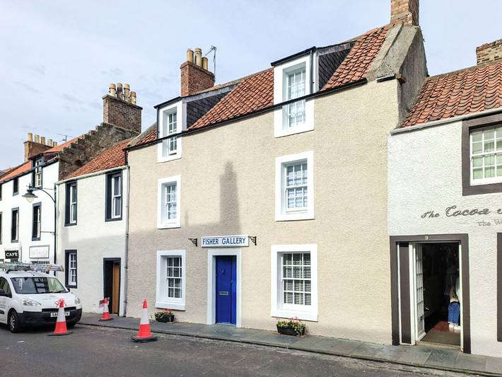 Holiday home for 4 people, with garden in Fife region