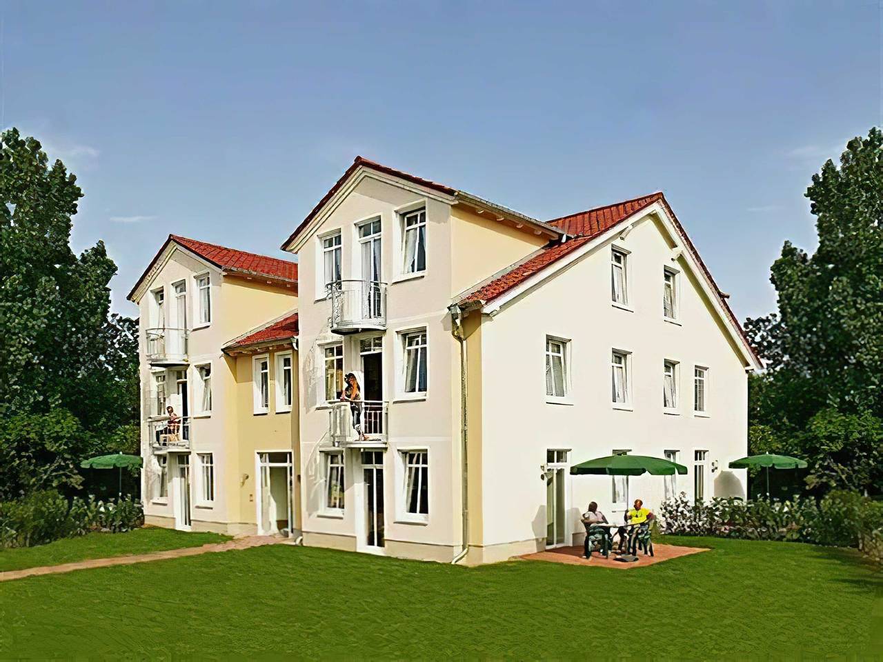 Ganze Ferienwohnung, Villa Sonnenglück, App. 30 in Bansin, Heringsdorf