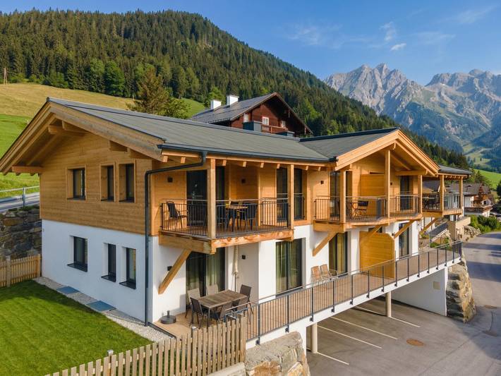 Vakantiewoning voor 8 personen, met balkon en sauna in Werfenweng