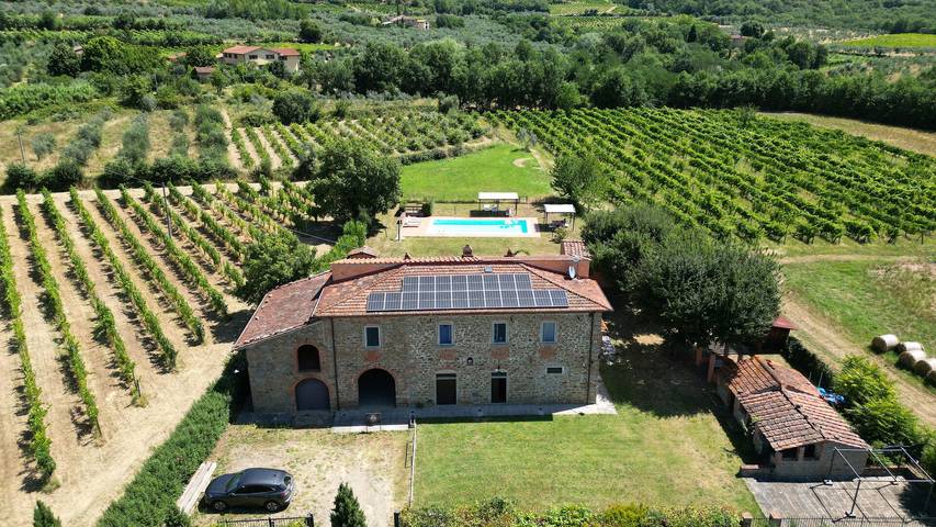 Villa per 11 persone, con giardino in Chianti