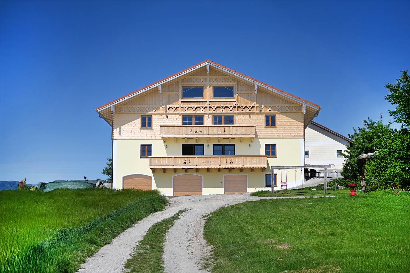 Ganze Ferienwohnung, Stadlerhof am Waginger See - Ferienwohnung Bergblick in Kirchanschöring, Landkreis Traunstein