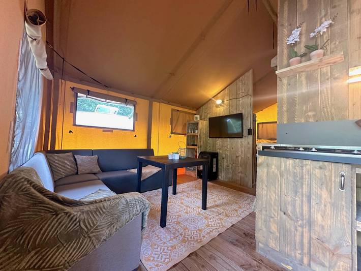 Luxus-Zelt für 6 Personen, mit Whirlpool, mit Haustier am Veluwemeer - 4