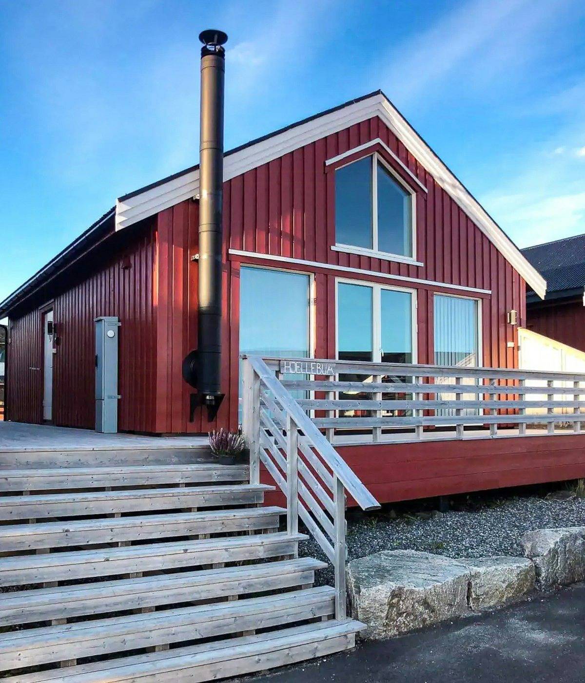 Gemütliches Ferienhaus mit Meerblick in Stamsund in Stamsund, Vestvågøy