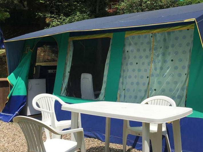 Tente pour 6 personnes, avec bassin pour enfant, animaux acceptés en Nouvelle-Aquitaine - 2