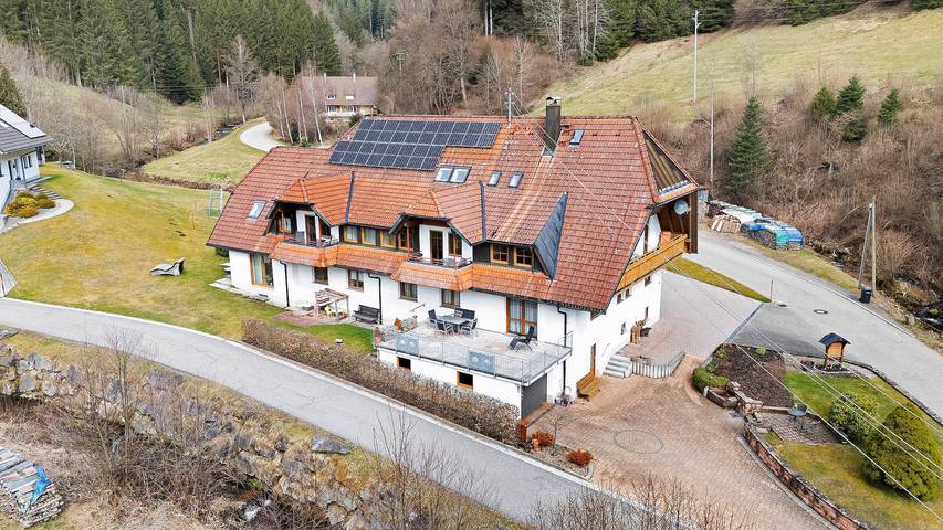 Apartamento entero, Apartamento vacacional para 2 personas con jardín compartido, balcón y Wi-Fi in Bad Rippoldsau-Schapbach, Selva Negra Central