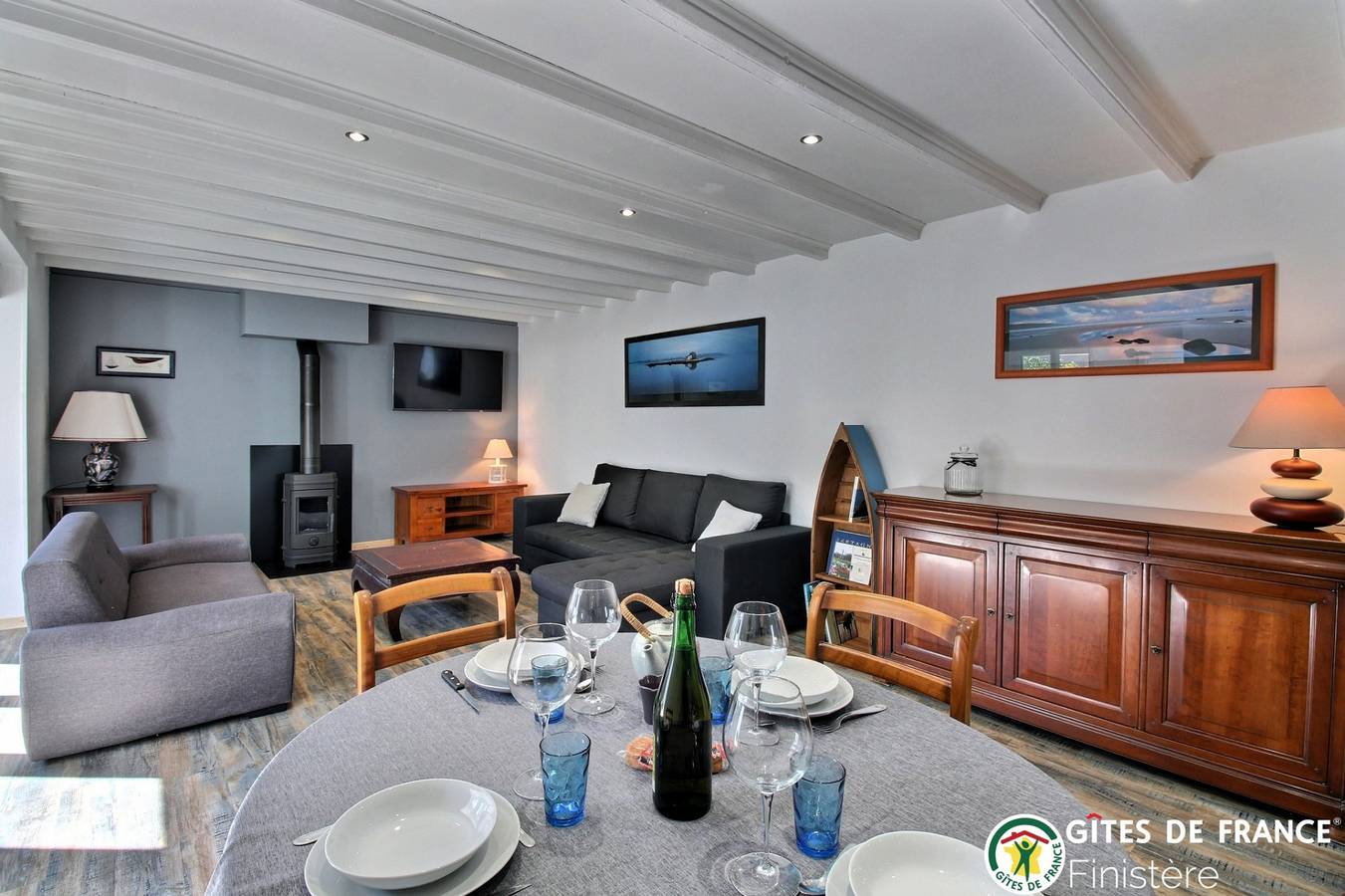 Gîte de Bellevue in Moëlan-sur-Mer, Côte de Cornouaille