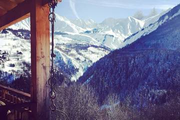 Chalet pour 8 personnes, avec jardin et balcon, animaux acceptés à Saint-Jean-d'Arves