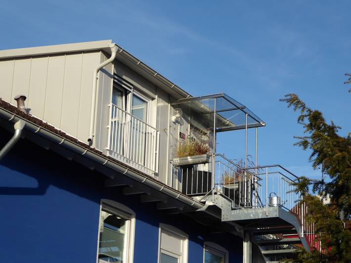 Ganze Wohnung, Ferienwohnung "Domicilio Azzurro" mit Blick auf den See und Wlan in Lindau, Bayerisch Schwaben