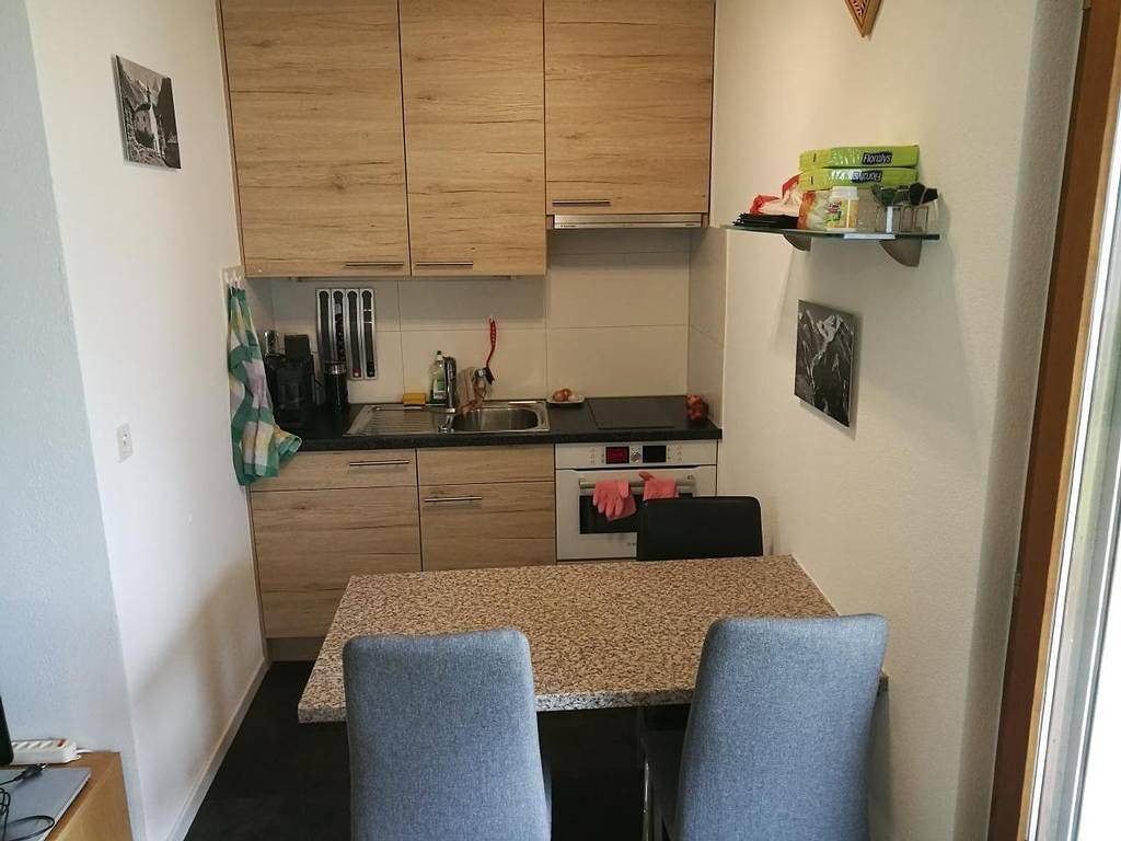 Ganze Ferienwohnung, Studio Ferienwohnung - mit grosser Terrasse in Grächen, Walliser Alpen