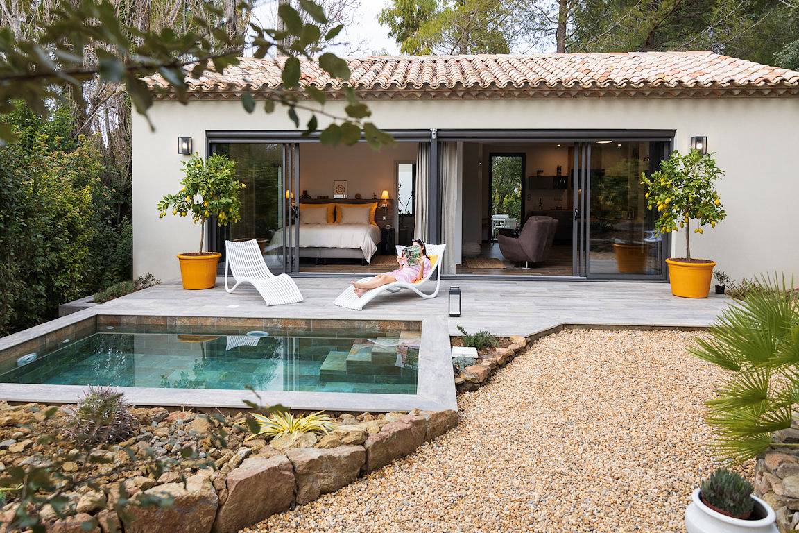 Le Petit Mas de Romain in Marseillette, Région de Carcassonne