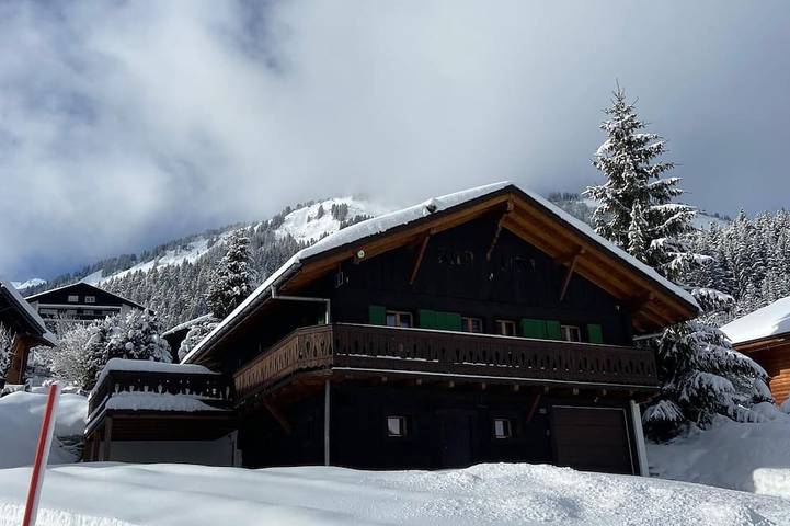 Chalet für 8 Personen, mit Balkon in Morgins