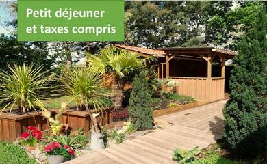 Chambre d’hôte pour 2 personnes, avec jardin en Gironde