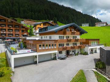 Ferienwohnung für 4 Personen, mit Garten und Terrasse in Damüls